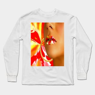 Lips radiance Long Sleeve T-Shirt